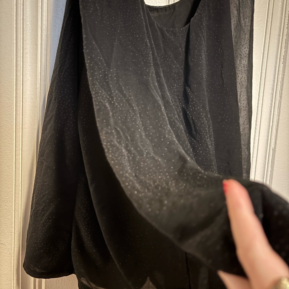 BCBGeneration Black Sleeveless Top - Picture 3 of 5
